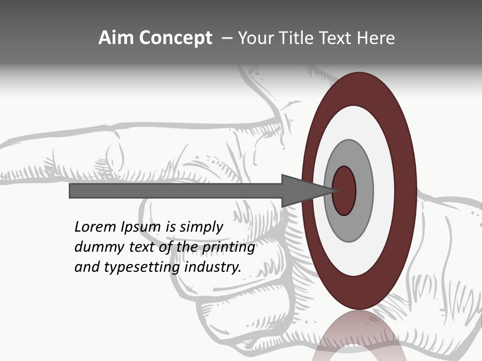 Meeting Table Character PowerPoint Template
