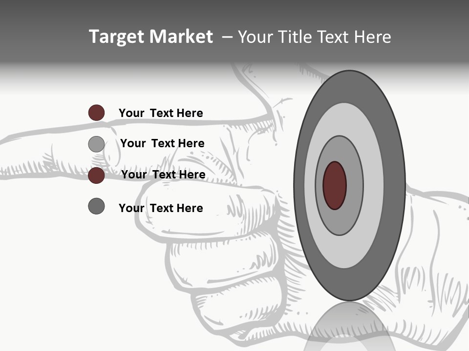 Meeting Table Character PowerPoint Template