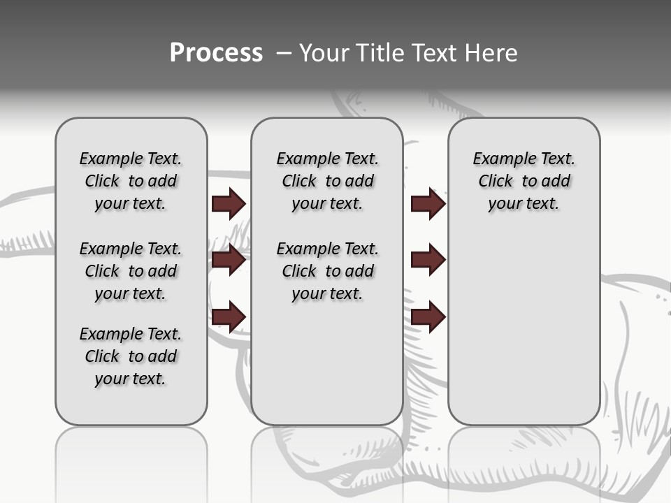 Meeting Table Character PowerPoint Template