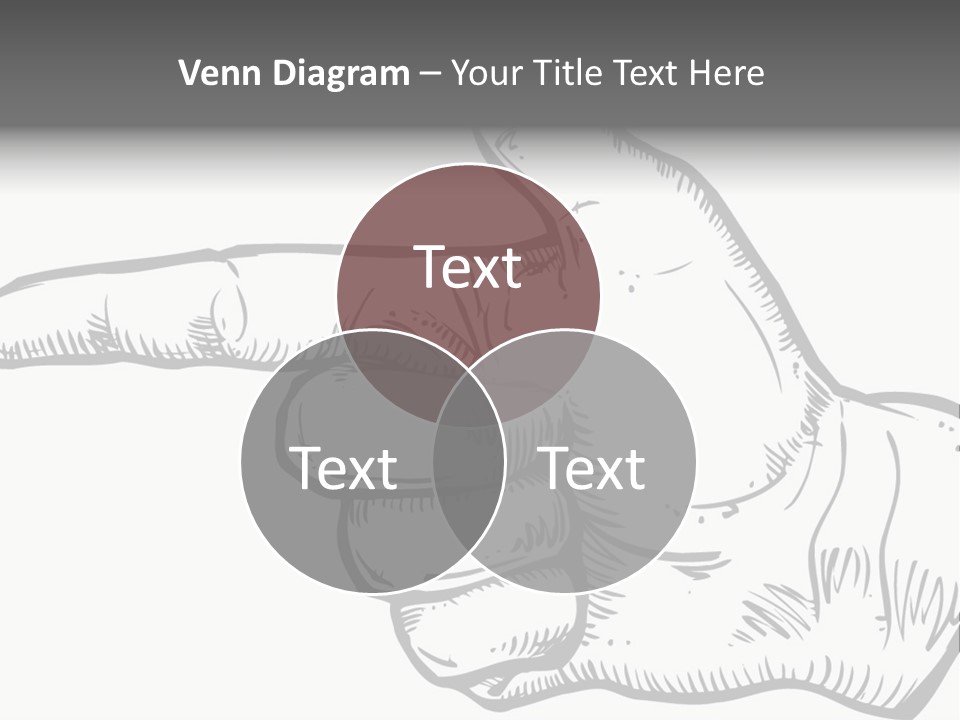 Meeting Table Character PowerPoint Template