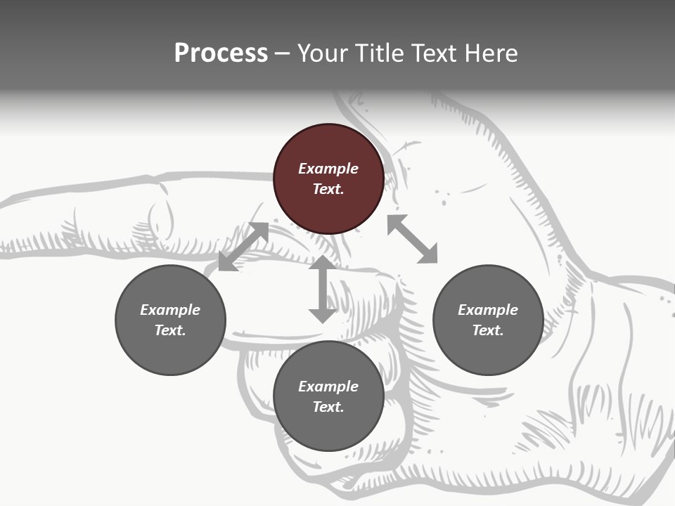Meeting Table Character PowerPoint Template