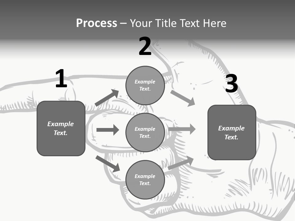 Meeting Table Character PowerPoint Template