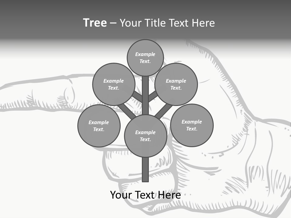 Meeting Table Character PowerPoint Template