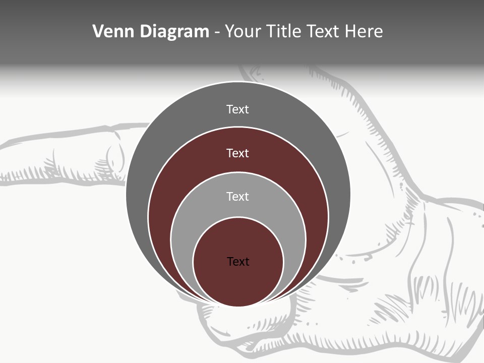 Meeting Table Character PowerPoint Template