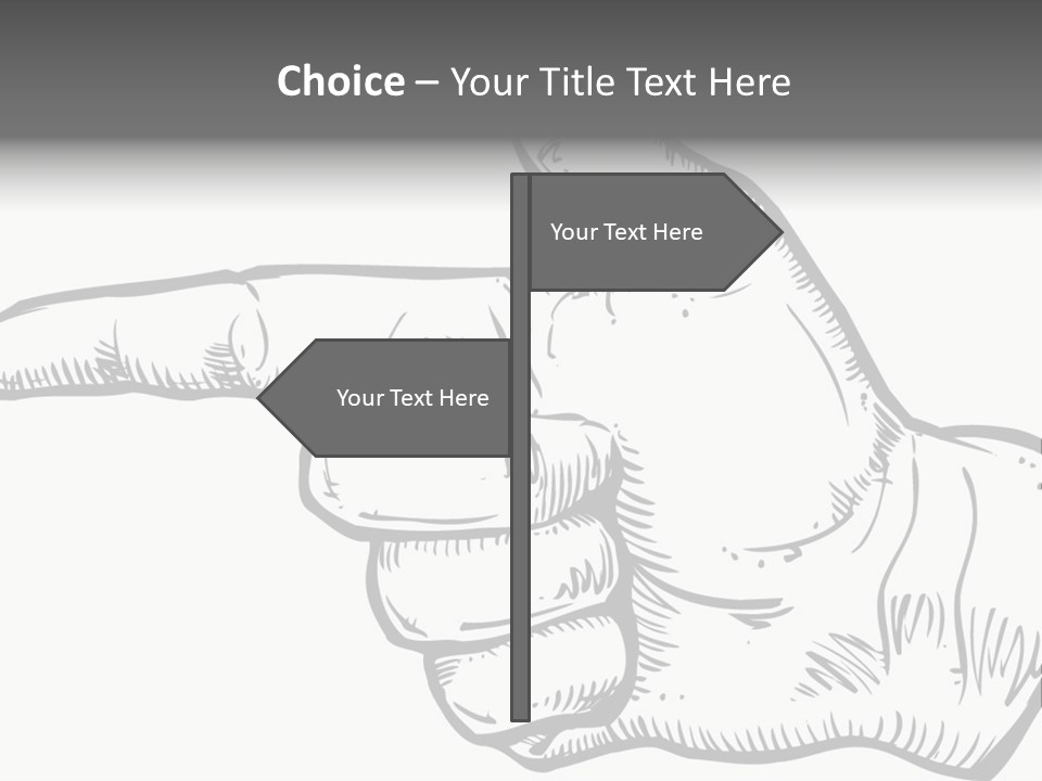 Meeting Table Character PowerPoint Template