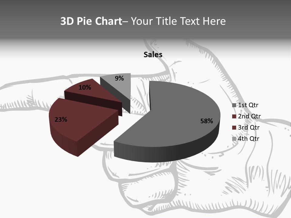 Meeting Table Character PowerPoint Template