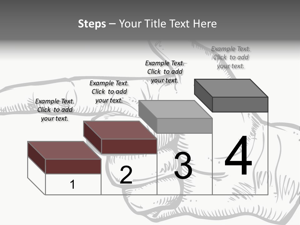 Meeting Table Character PowerPoint Template