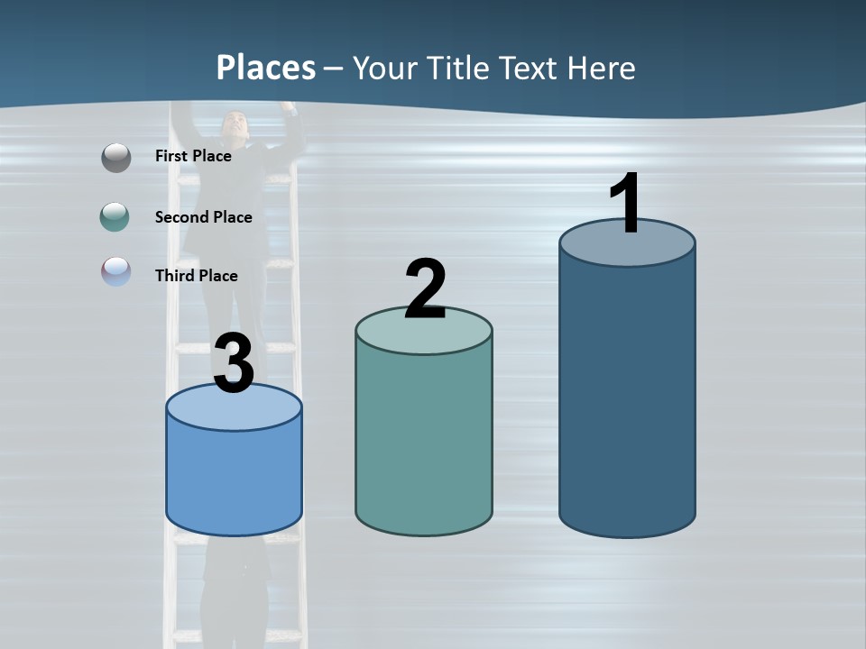 Strength Active Climbing PowerPoint Template
