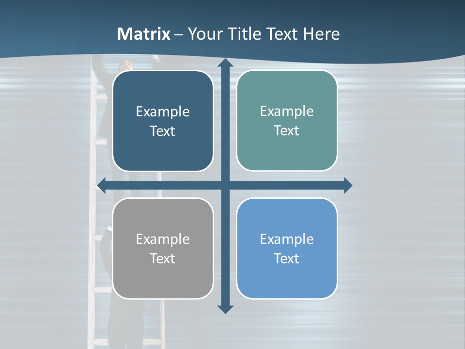 Strength Active Climbing PowerPoint Template
