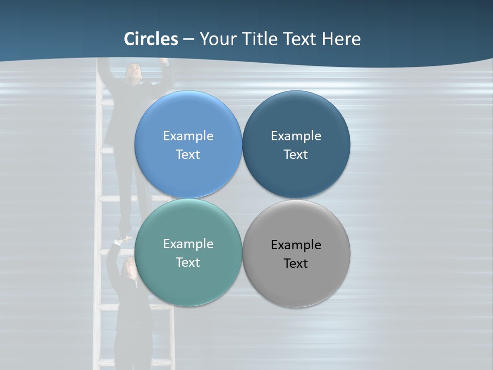 Strength Active Climbing PowerPoint Template