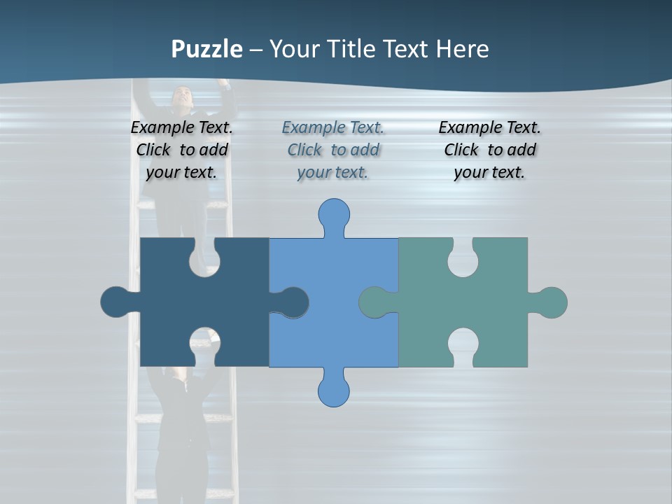 Strength Active Climbing PowerPoint Template