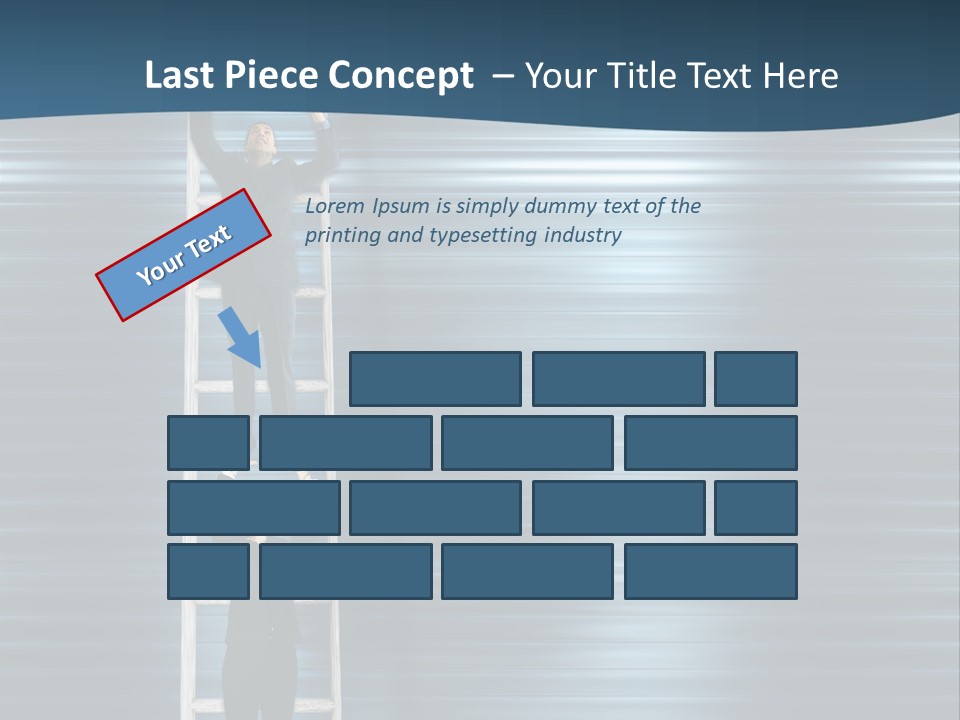 Strength Active Climbing PowerPoint Template