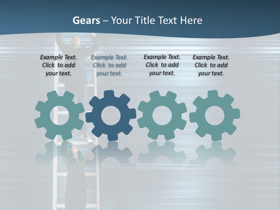 Strength Active Climbing PowerPoint Template