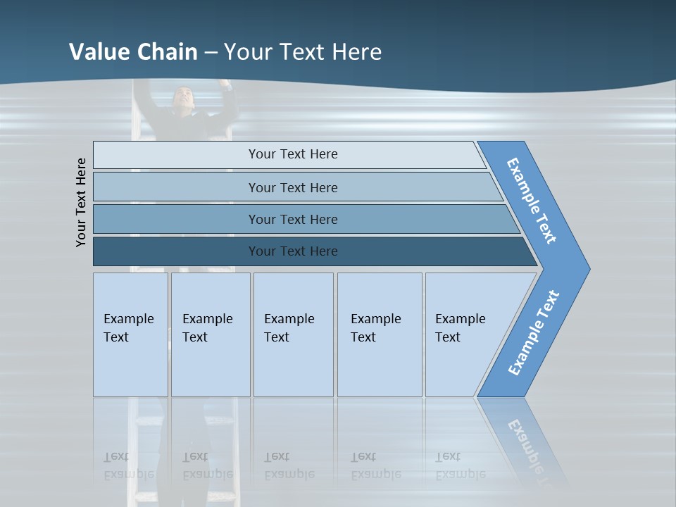 Strength Active Climbing PowerPoint Template