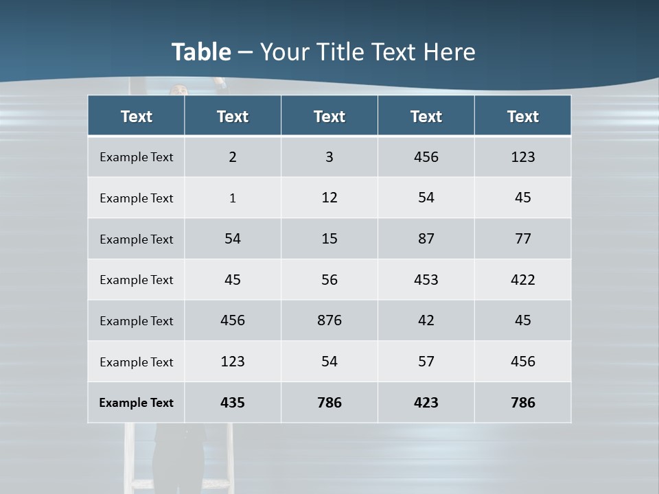 Strength Active Climbing PowerPoint Template