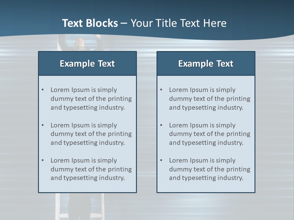 Strength Active Climbing PowerPoint Template
