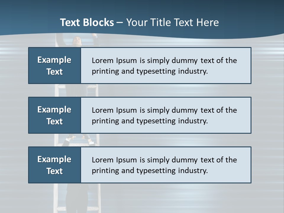 Strength Active Climbing PowerPoint Template