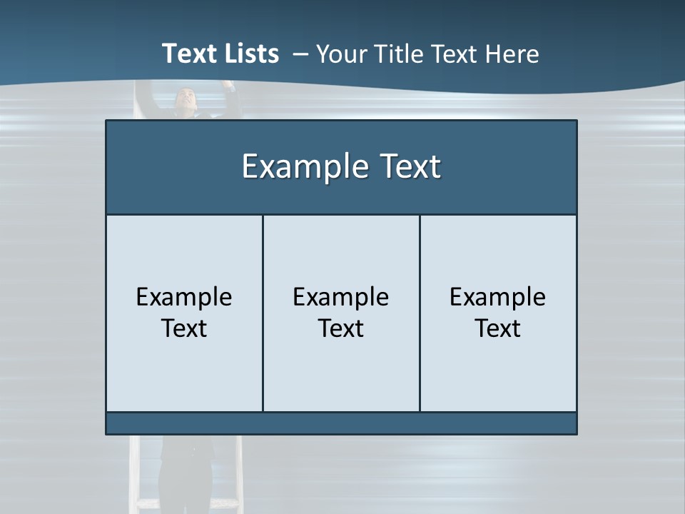 Strength Active Climbing PowerPoint Template