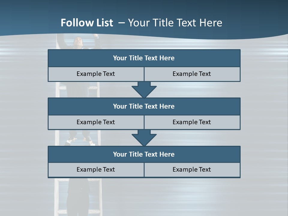 Strength Active Climbing PowerPoint Template