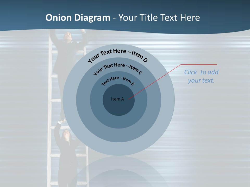 Strength Active Climbing PowerPoint Template