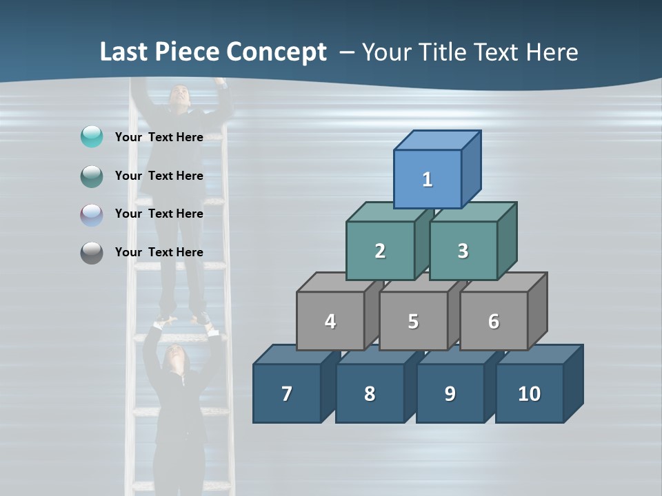 Strength Active Climbing PowerPoint Template