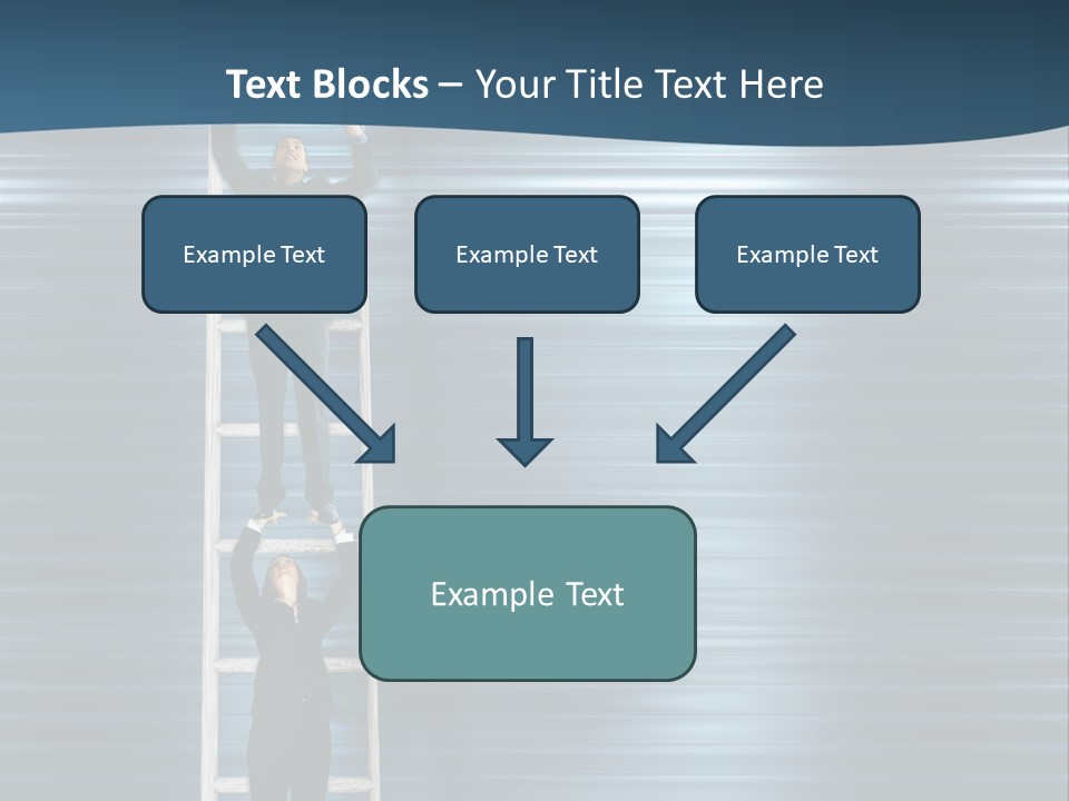 Strength Active Climbing PowerPoint Template