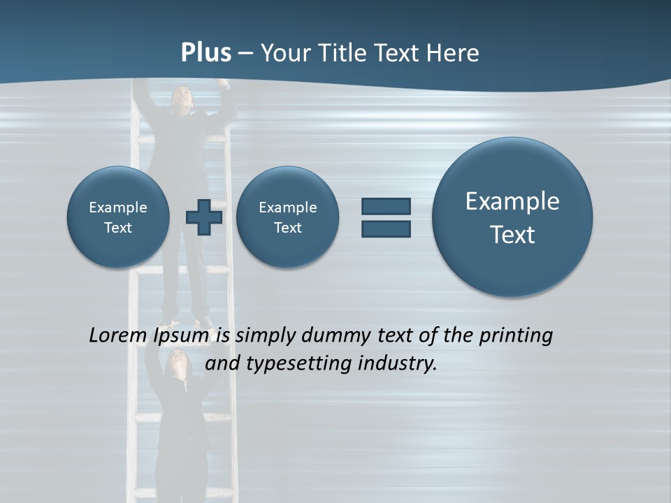 Strength Active Climbing PowerPoint Template