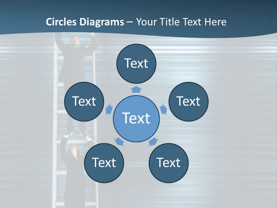 Strength Active Climbing PowerPoint Template