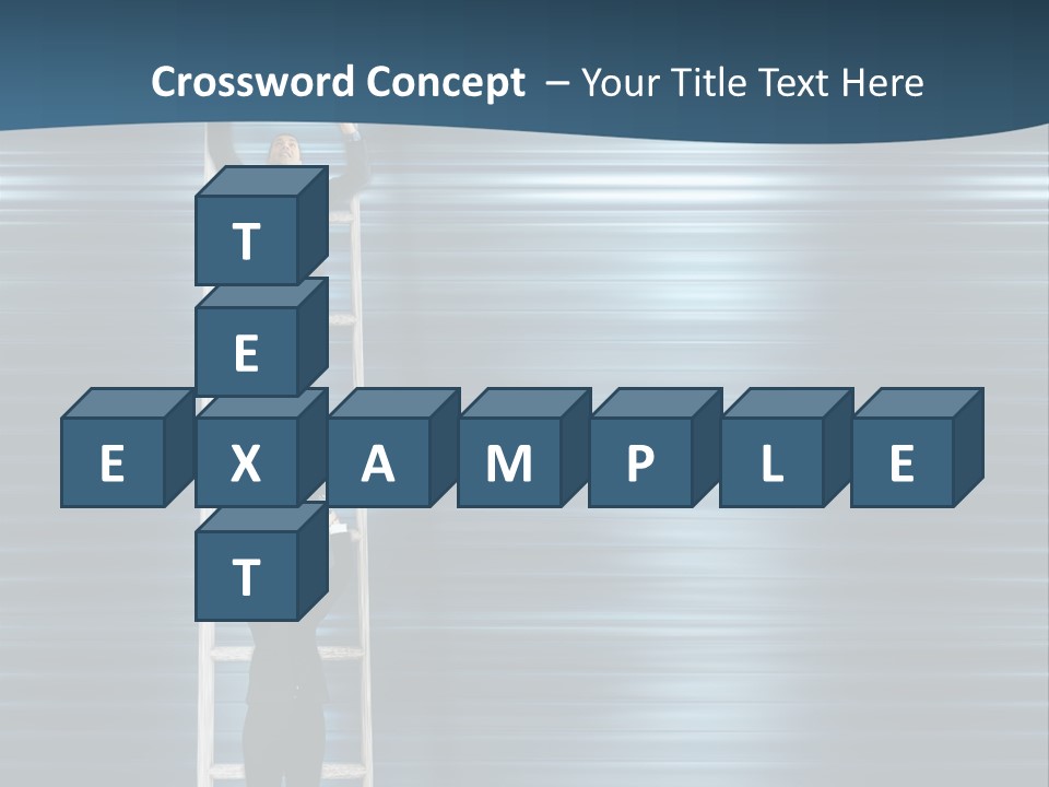Strength Active Climbing PowerPoint Template