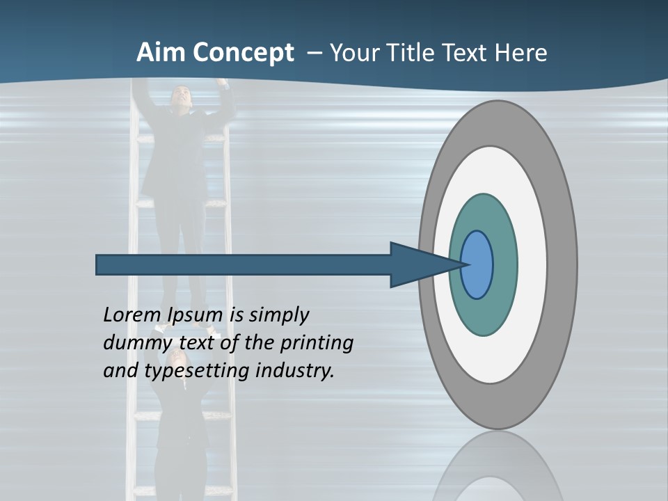 Strength Active Climbing PowerPoint Template