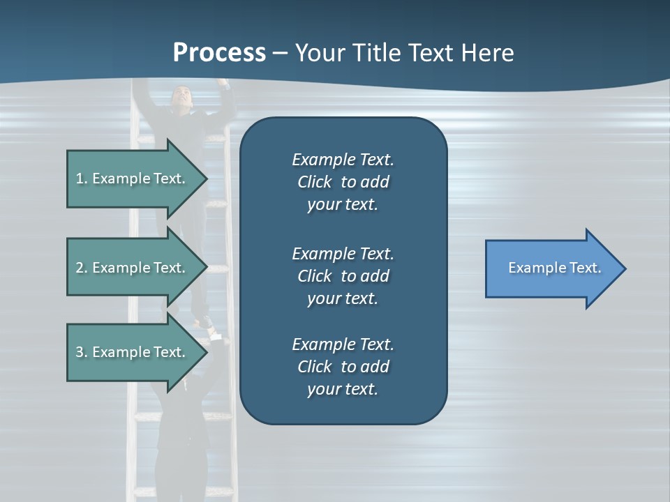 Strength Active Climbing PowerPoint Template