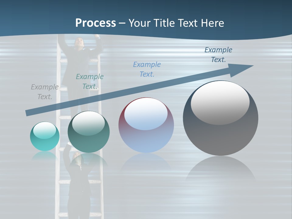 Strength Active Climbing PowerPoint Template