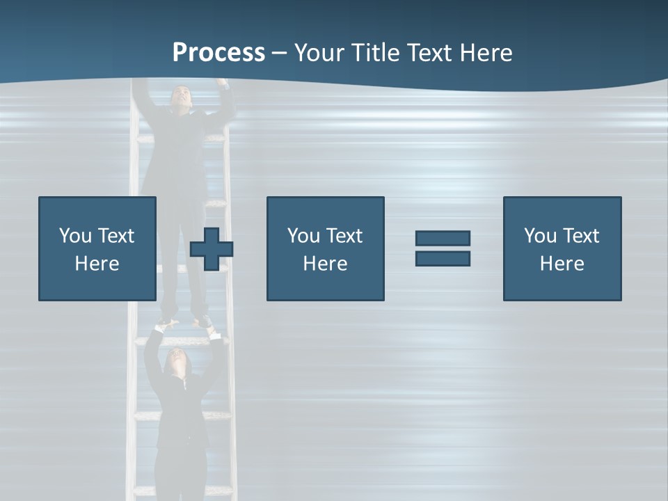Strength Active Climbing PowerPoint Template