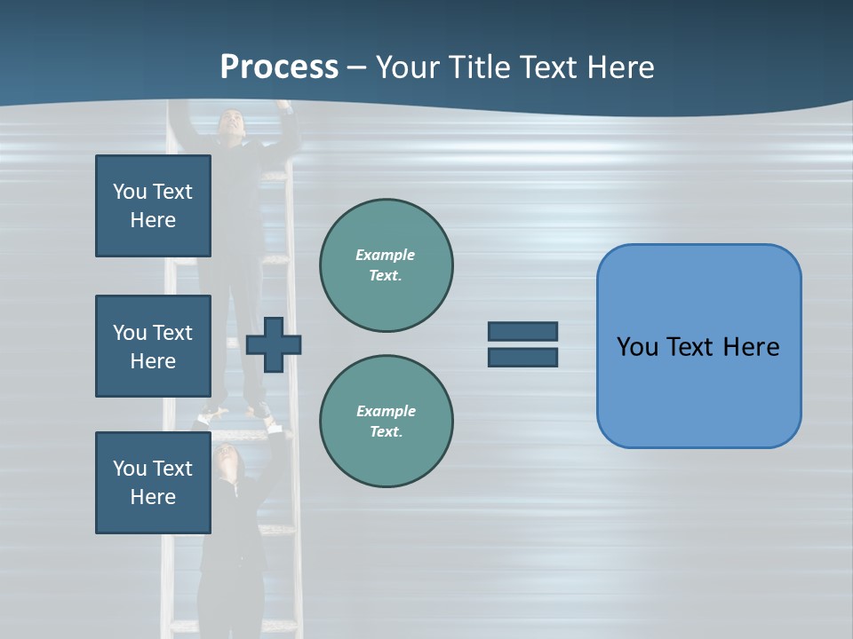 Strength Active Climbing PowerPoint Template