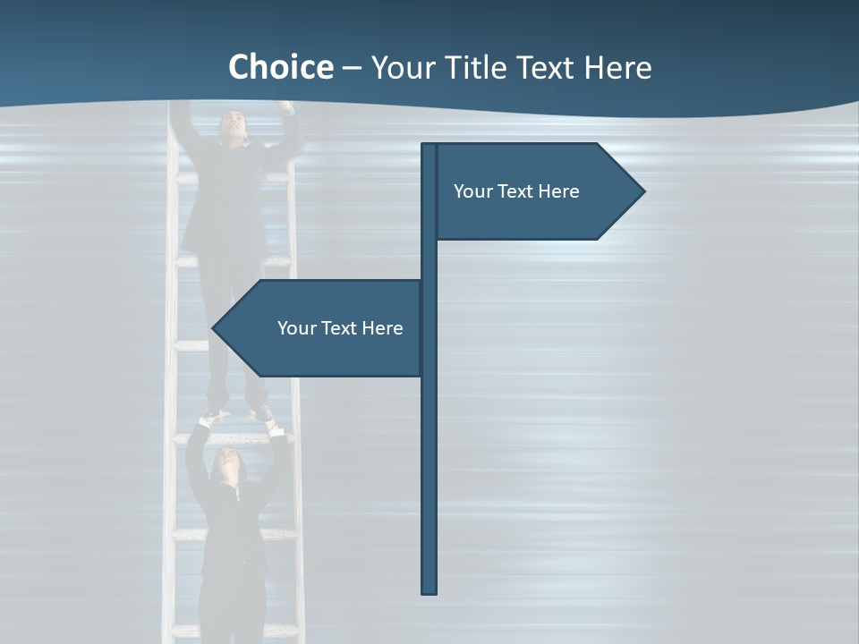Strength Active Climbing PowerPoint Template