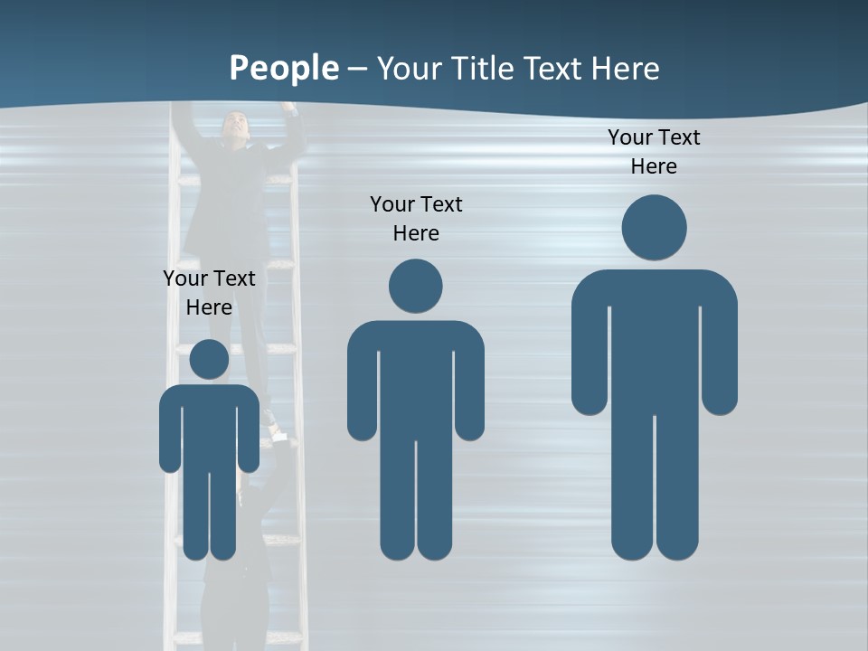 Strength Active Climbing PowerPoint Template