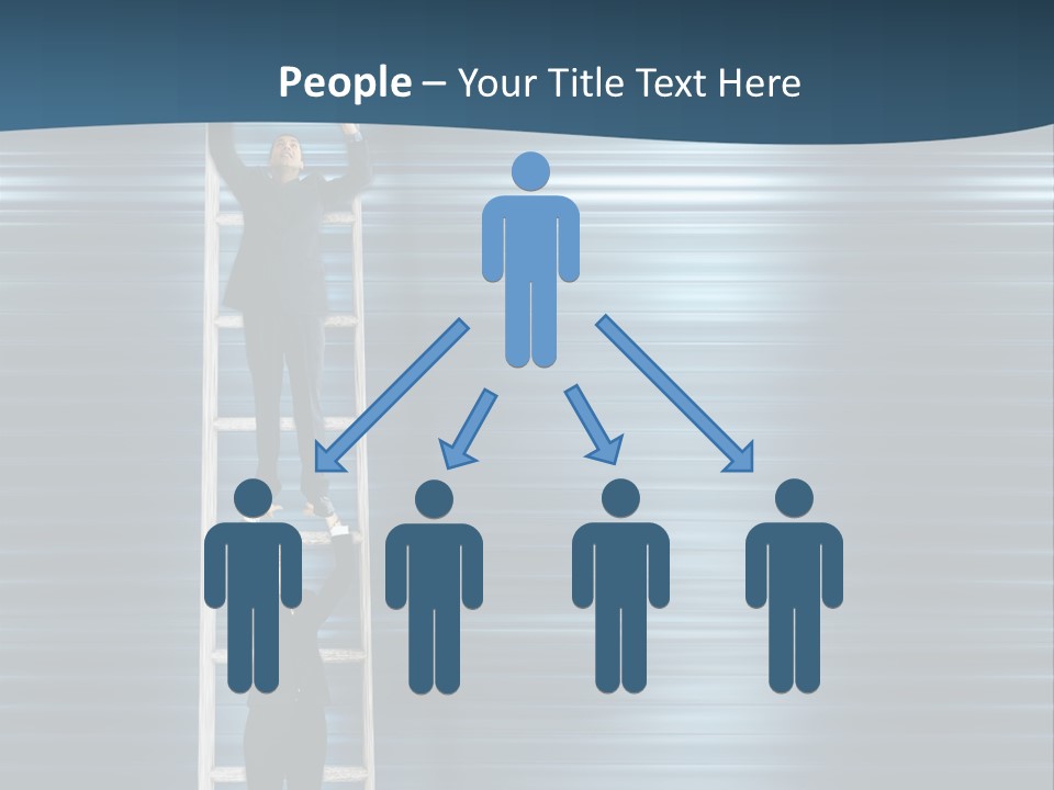 Strength Active Climbing PowerPoint Template