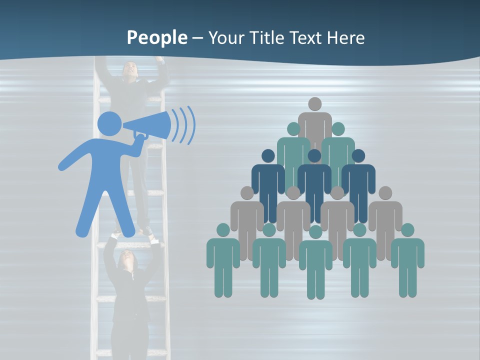 Strength Active Climbing PowerPoint Template