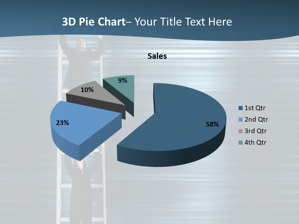 Strength Active Climbing PowerPoint Template