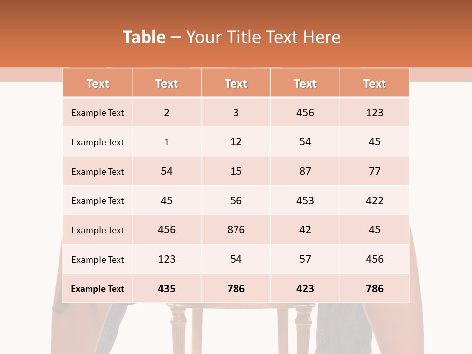 Per On People Li Ten PowerPoint Template