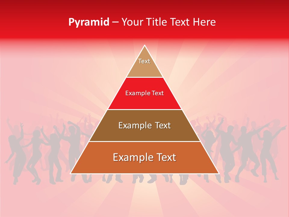 Disco Silhouette Boy PowerPoint Template