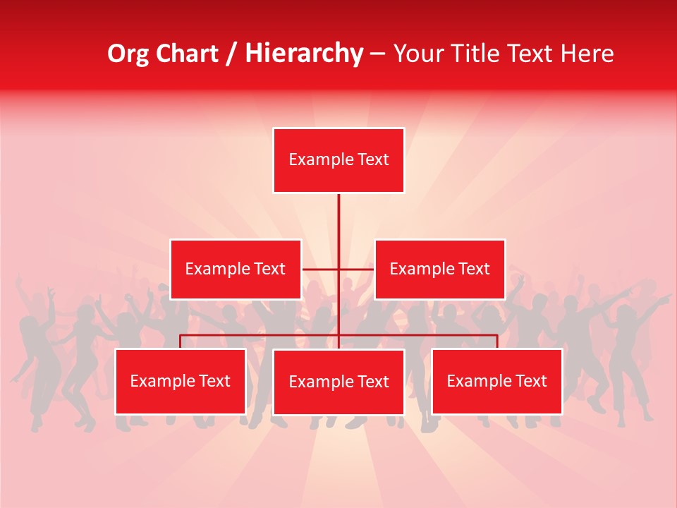 Disco Silhouette Boy PowerPoint Template