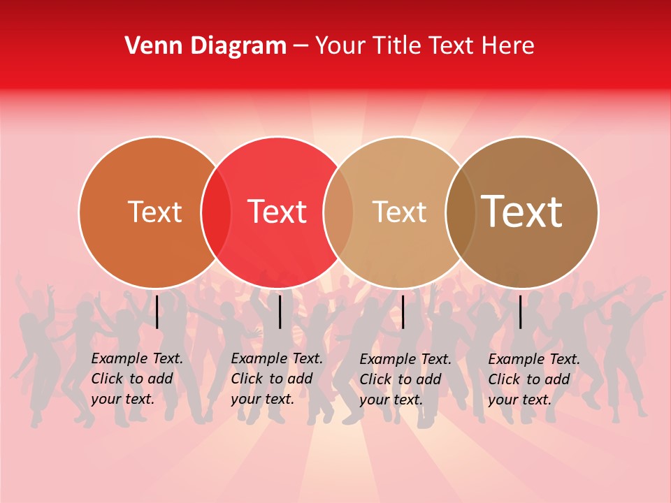 Disco Silhouette Boy PowerPoint Template