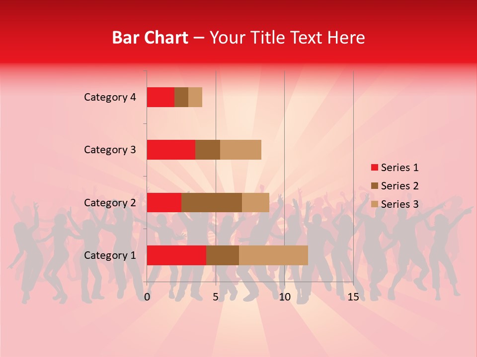 Disco Silhouette Boy PowerPoint Template