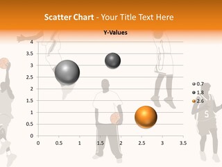 Champion Basketball Figure PowerPoint Template