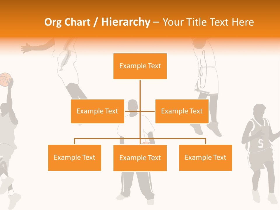 Champion Basketball Figure PowerPoint Template