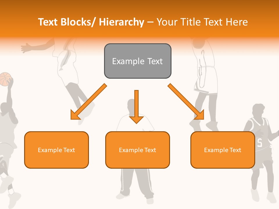 Champion Basketball Figure PowerPoint Template