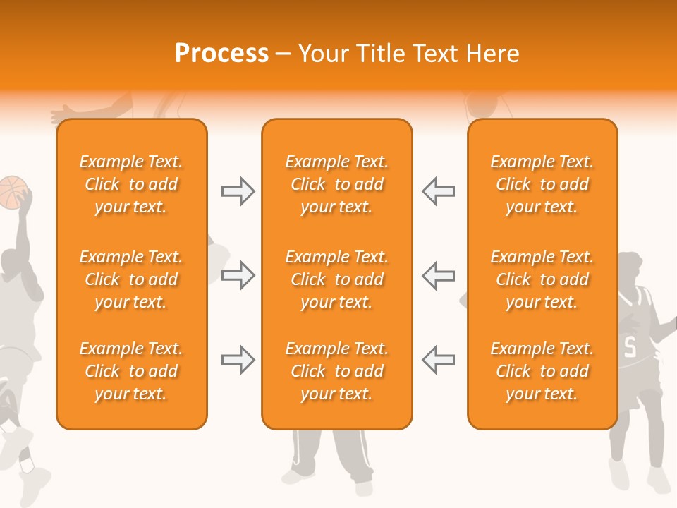 Champion Basketball Figure PowerPoint Template