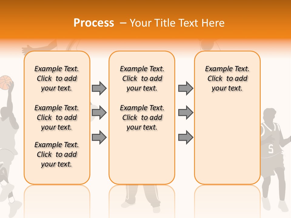 Champion Basketball Figure PowerPoint Template