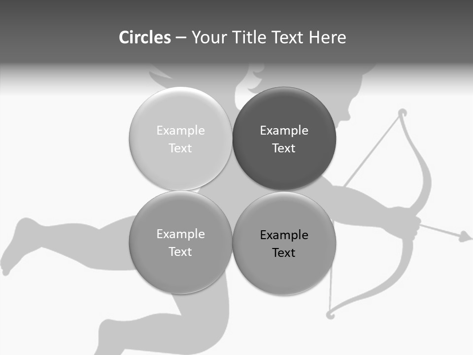 Vector Valentine's Day Illustration PowerPoint Template